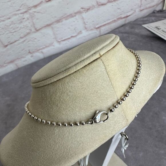 Gucci Interlocking Sterling Silver Pendant Necklace - Picture 4 of 5